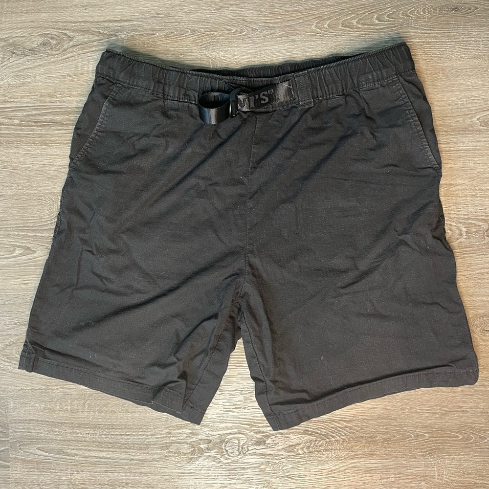 Black Levi shorts